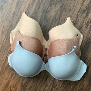 Victoria Secret Demi Bra Set of 3